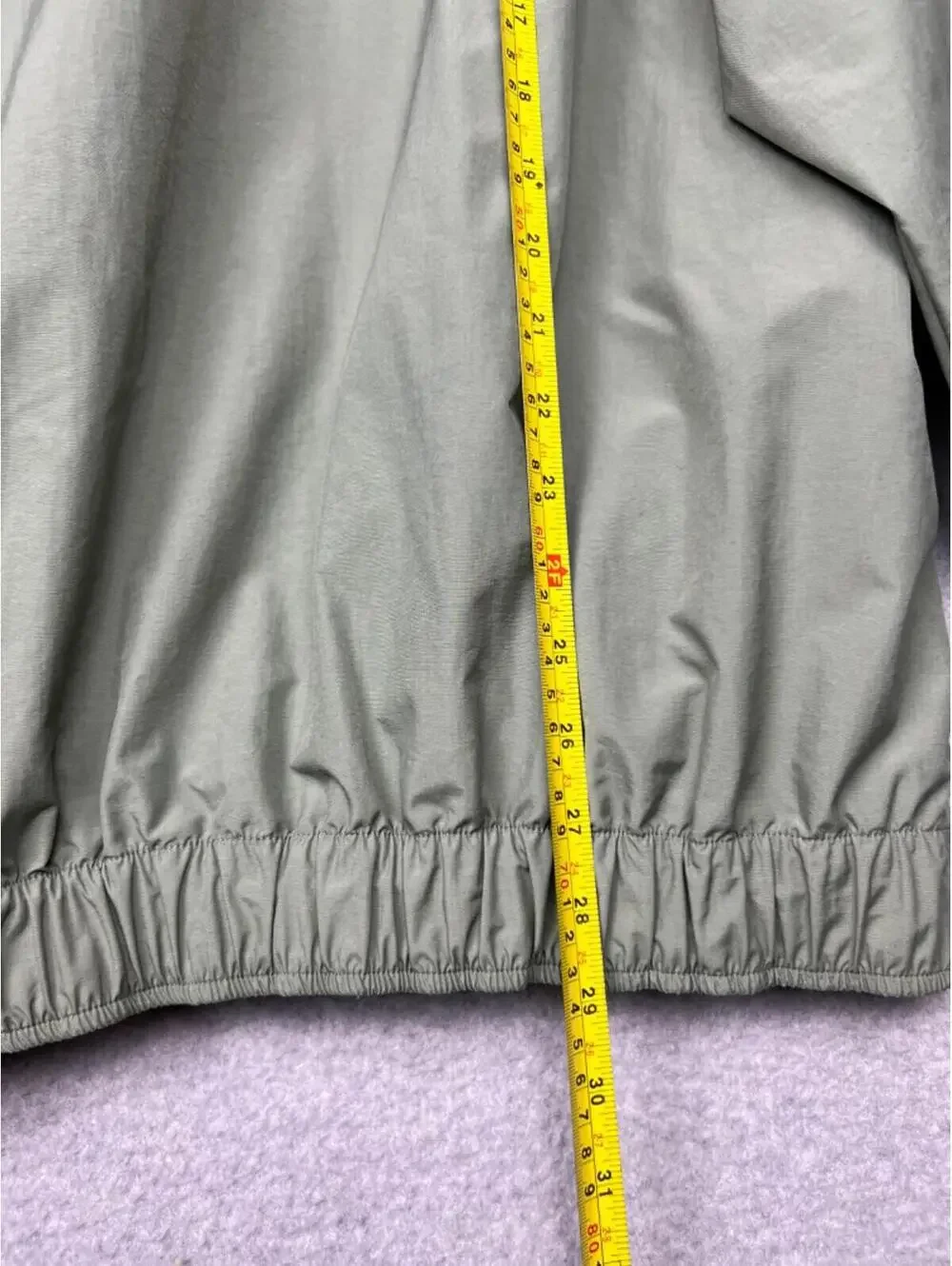 Izod XFG Golf Pullover WindBreaker Nylon Mens  XL Lightweight Green Outdoor